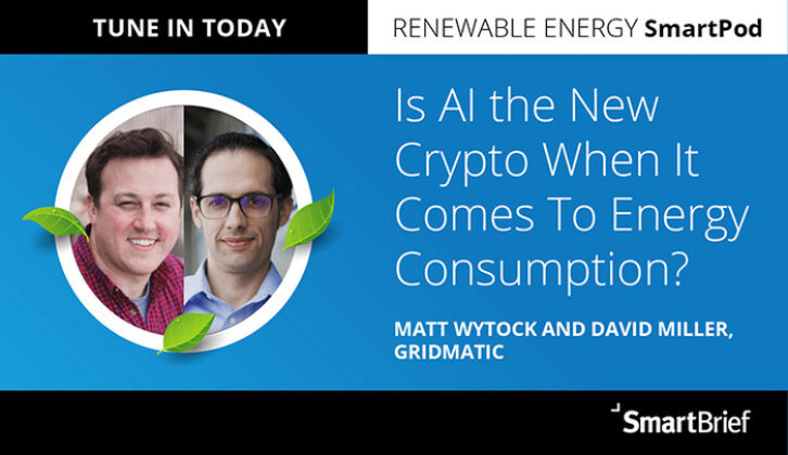 SmartBrief Podcast: Is AI the New Crypto When It Comes To Energy Consumption?